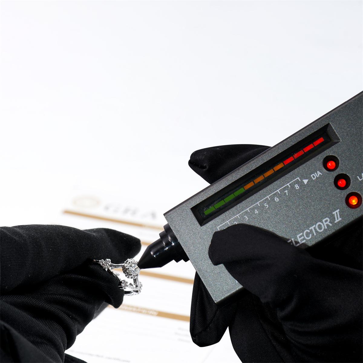 Moissanite Spring Radiance Flower Ring