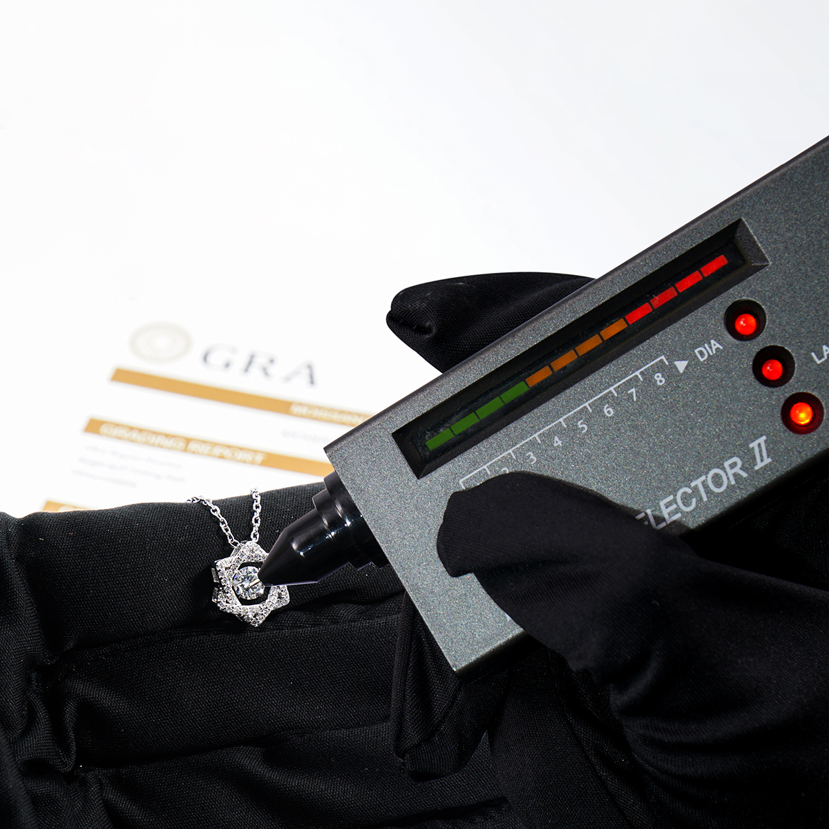 Moissanite Starlume Pendant Necklace 