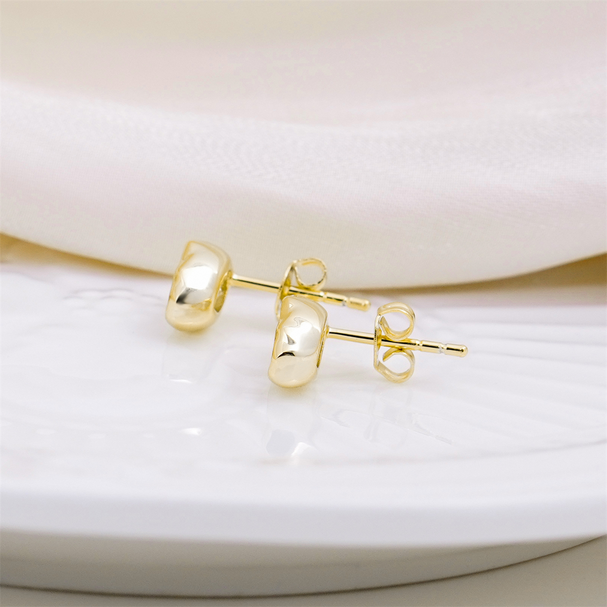 Moissanite 2ct Dream Boat Marquise Cut Stud Earrings