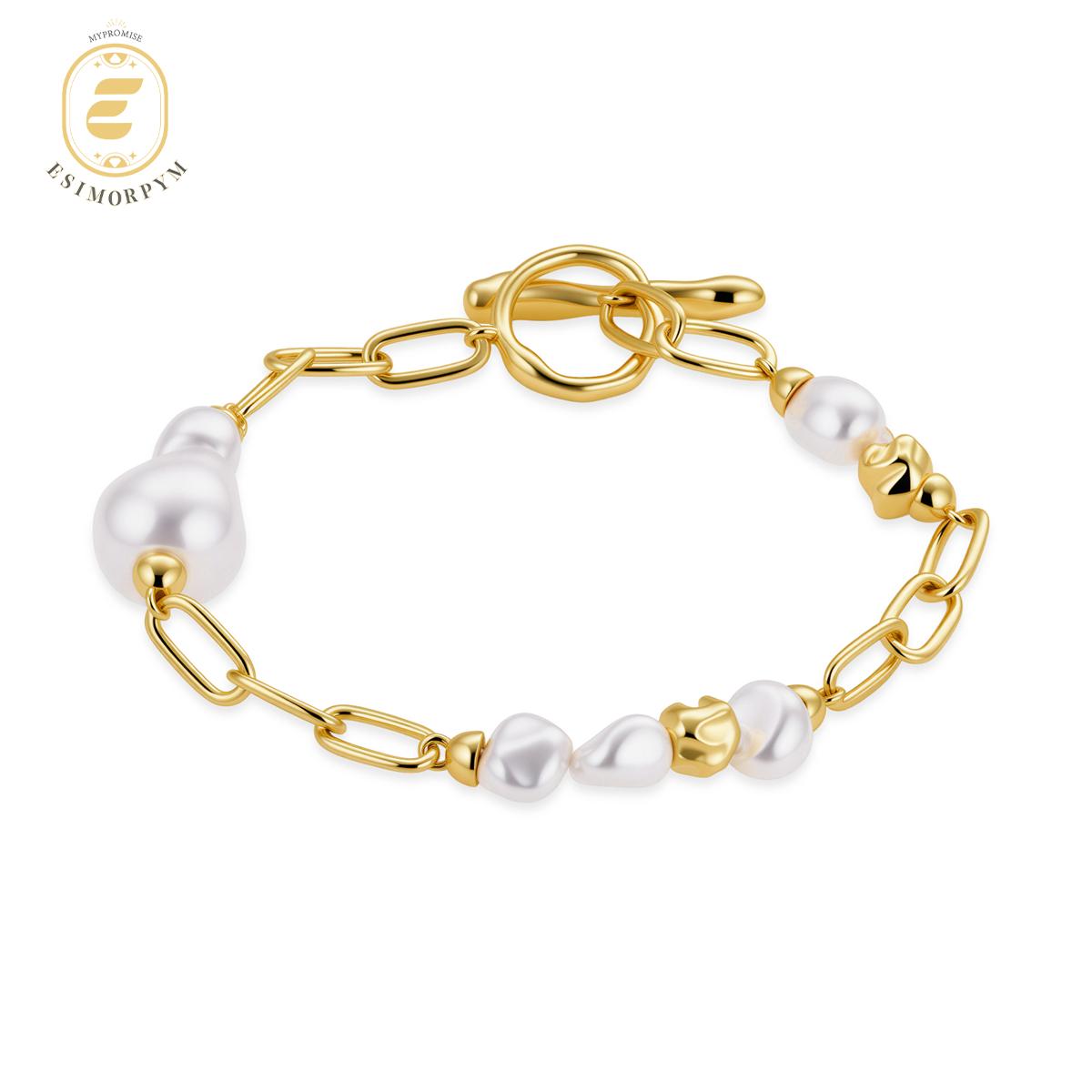 Baroque Charm Link Bracelet