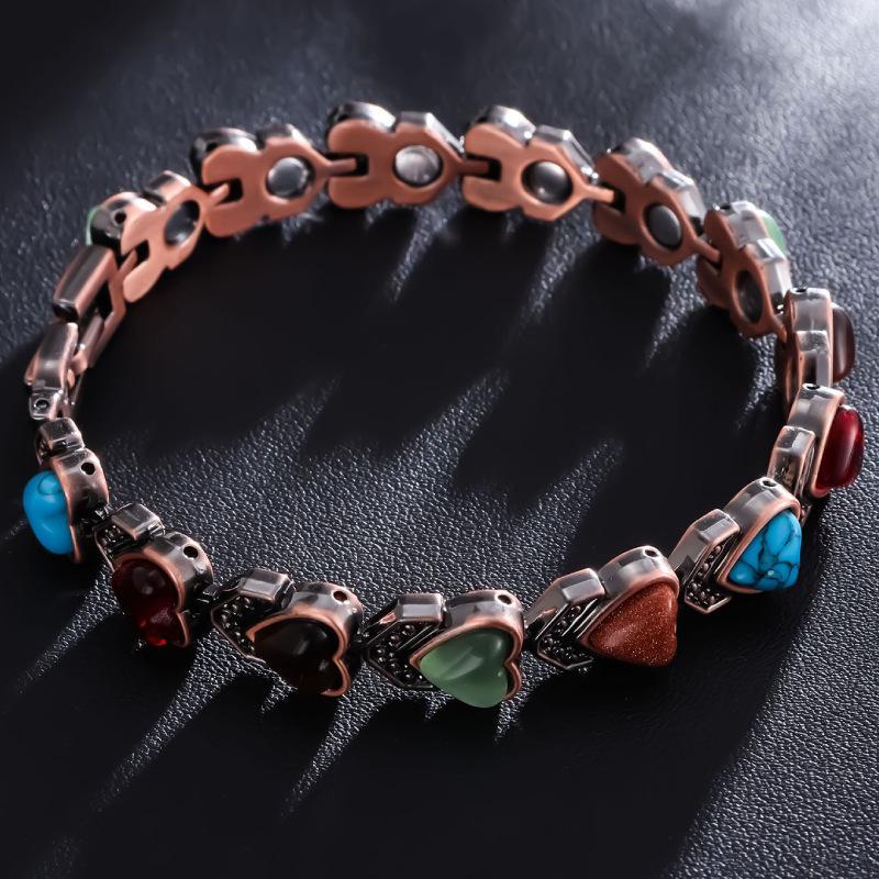Retro Love Heart Bracelet