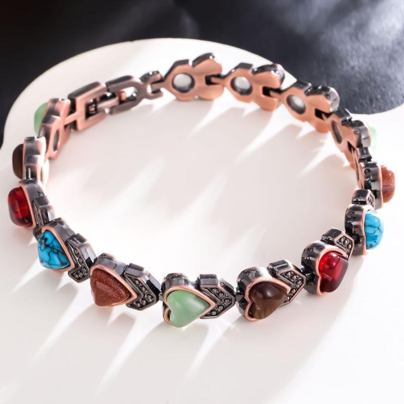 Retro Love Heart Bracelet