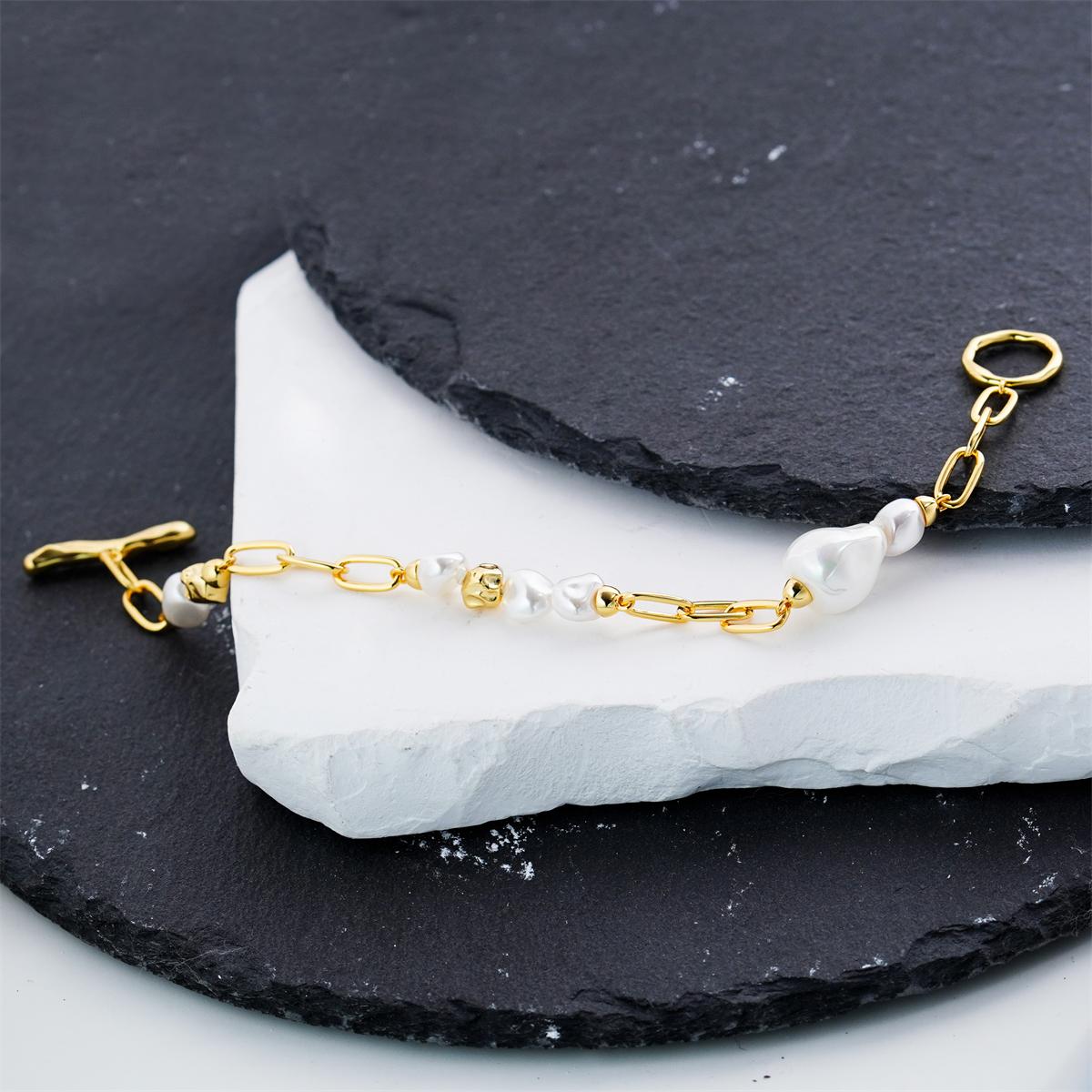Baroque Charm Link Bracelet