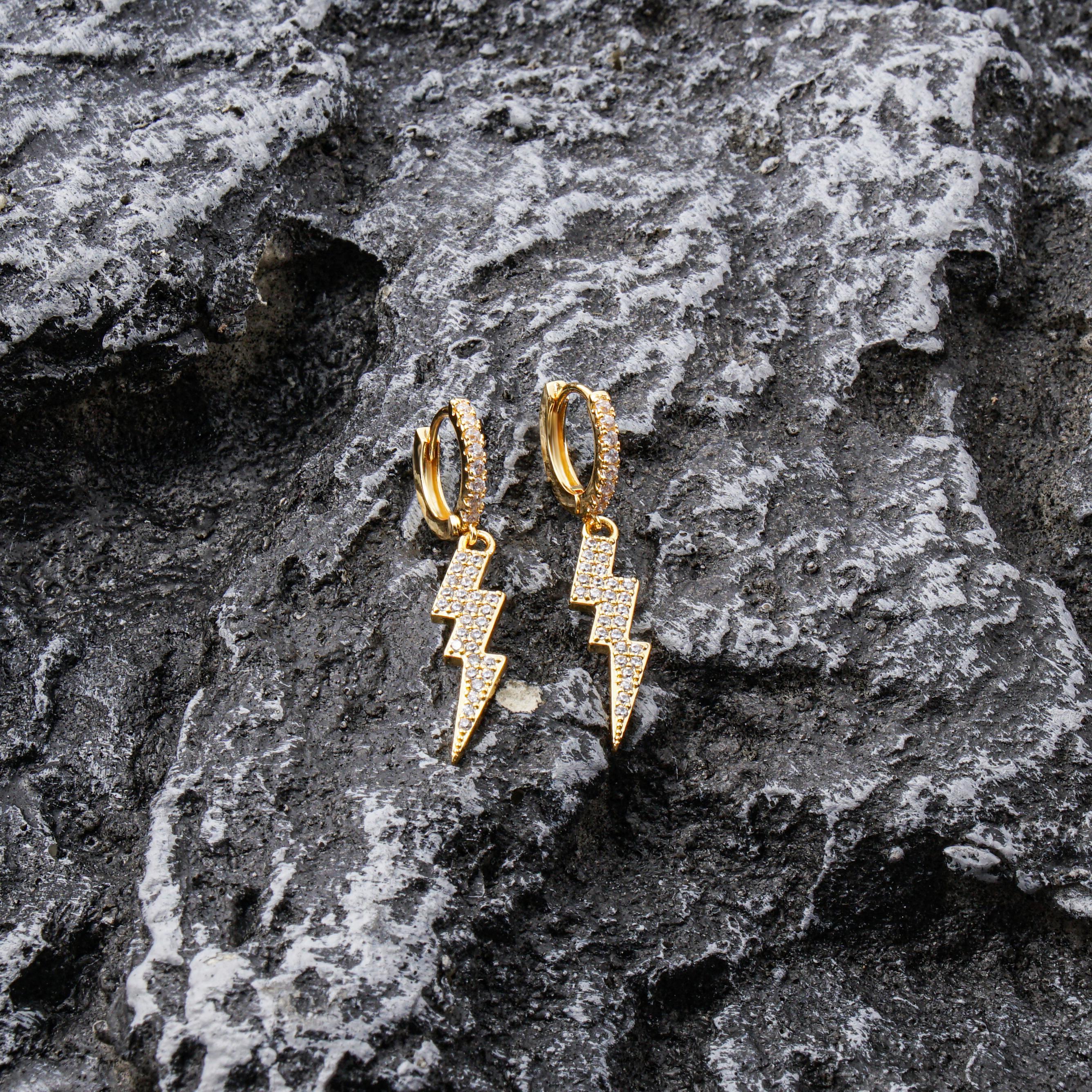 Sparkling Lightning Earrings