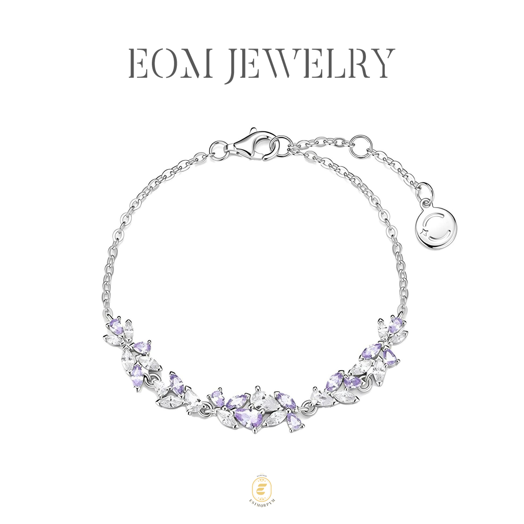 Delicate Wisteria Flower Bracelet