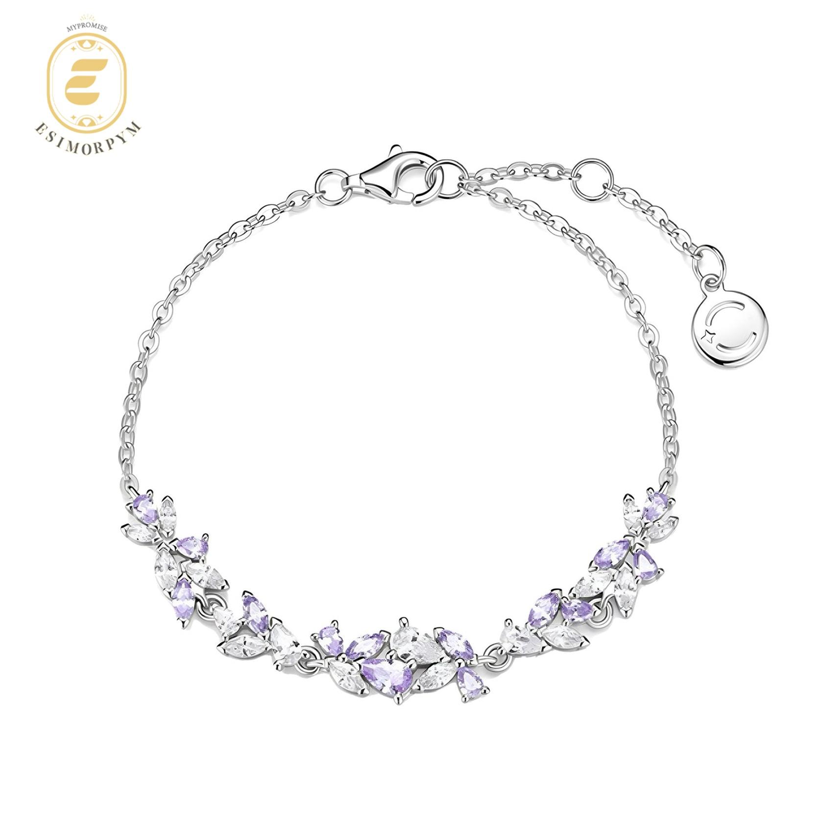 Delicate Wisteria Flower Bracelet