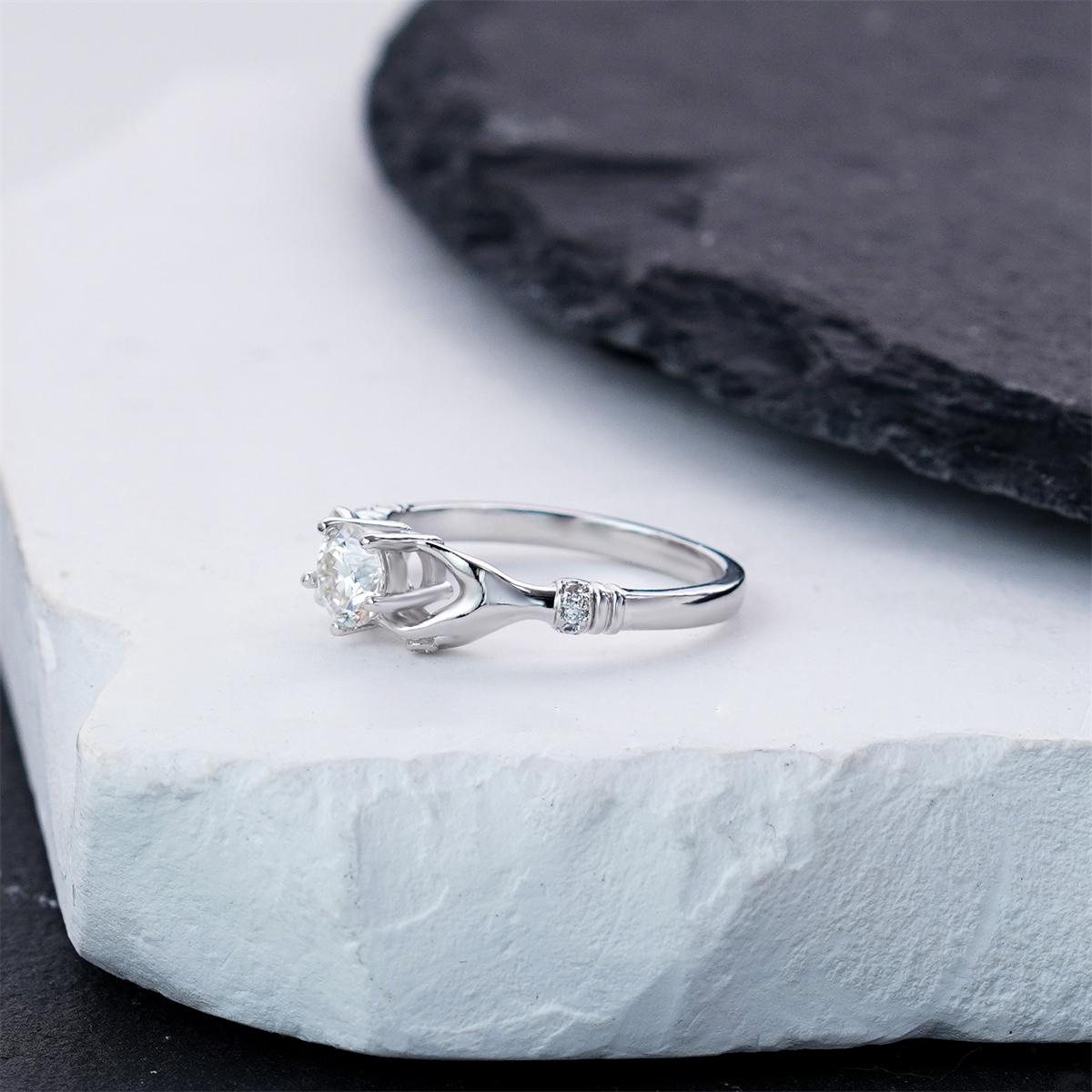 Moissanite Eternal Vow Ring