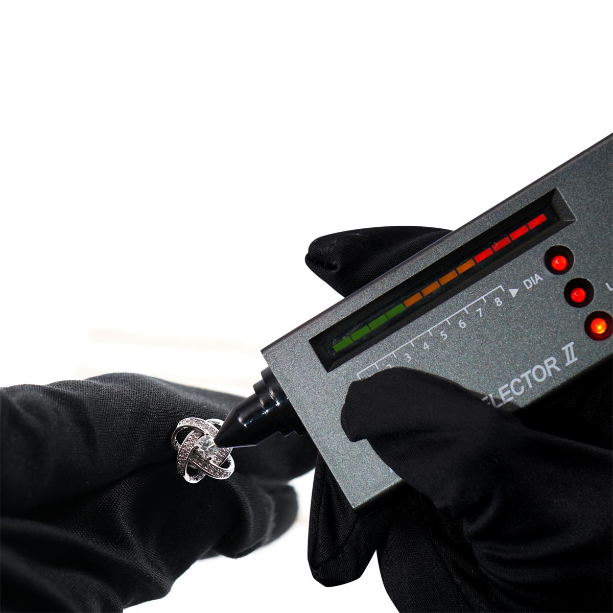 Moissanite Love Knot Stud Earrings