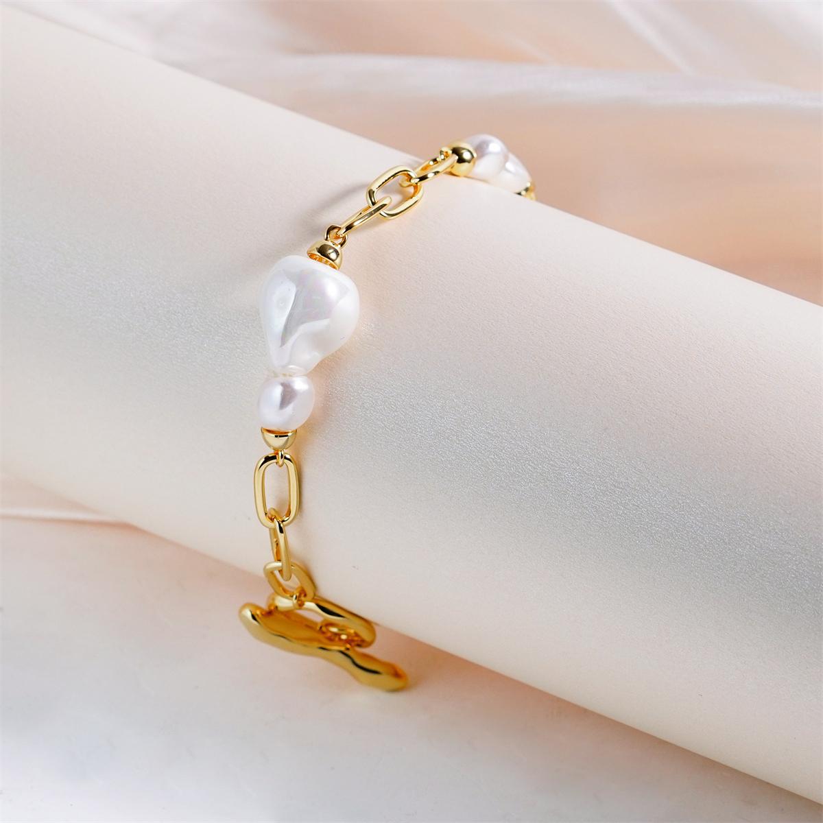 Baroque Charm Link Bracelet