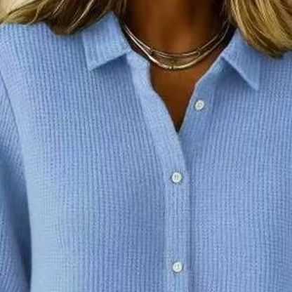 🎁Meet Christmas 50% OFF🎄|Women's Elegant Collared Button-Down Sweater