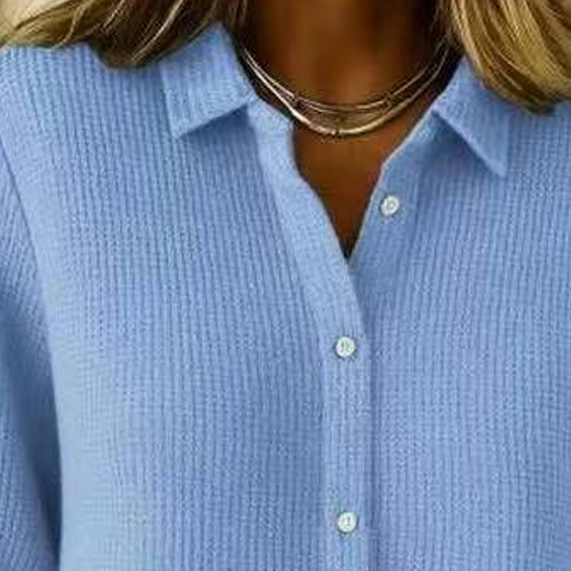 🎁Meet Christmas 50% OFF🎄|Women's Elegant Collared Button-Down Sweater
