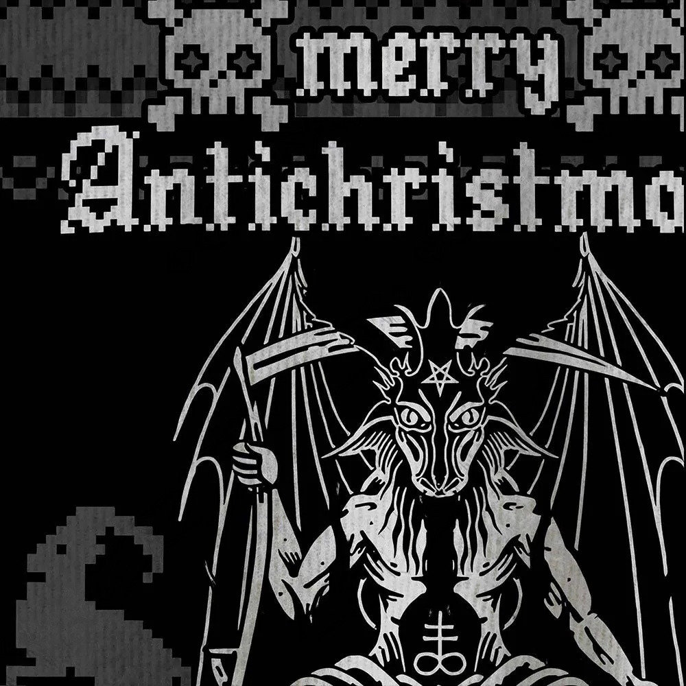 Merry Antichristmas Satan Claus Satanic Ugly Sweatshirts