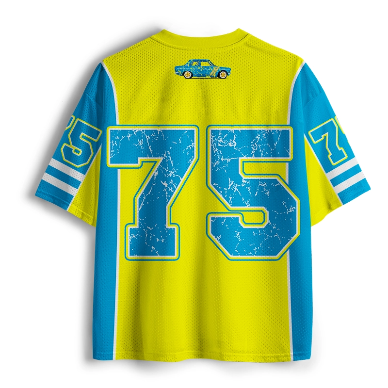  Japanese Vintage Car Mesh Jersey