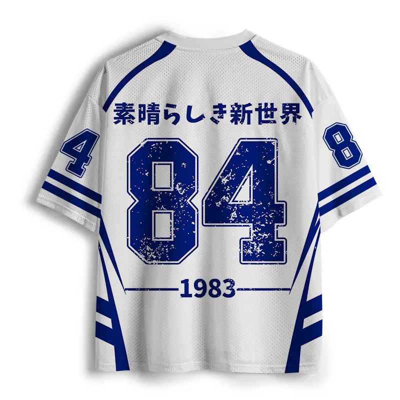 Multidimensional Thinking And Rebellion Mesh Jersey