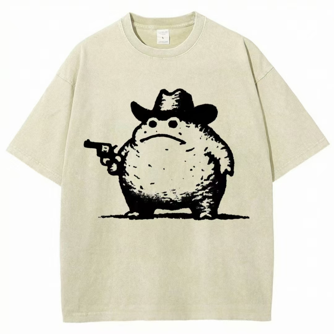 Cowboy Toad Washed T-shirt