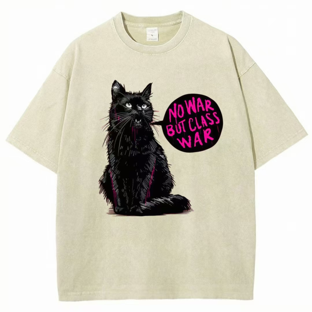 No War But Class War Washed T-shirt