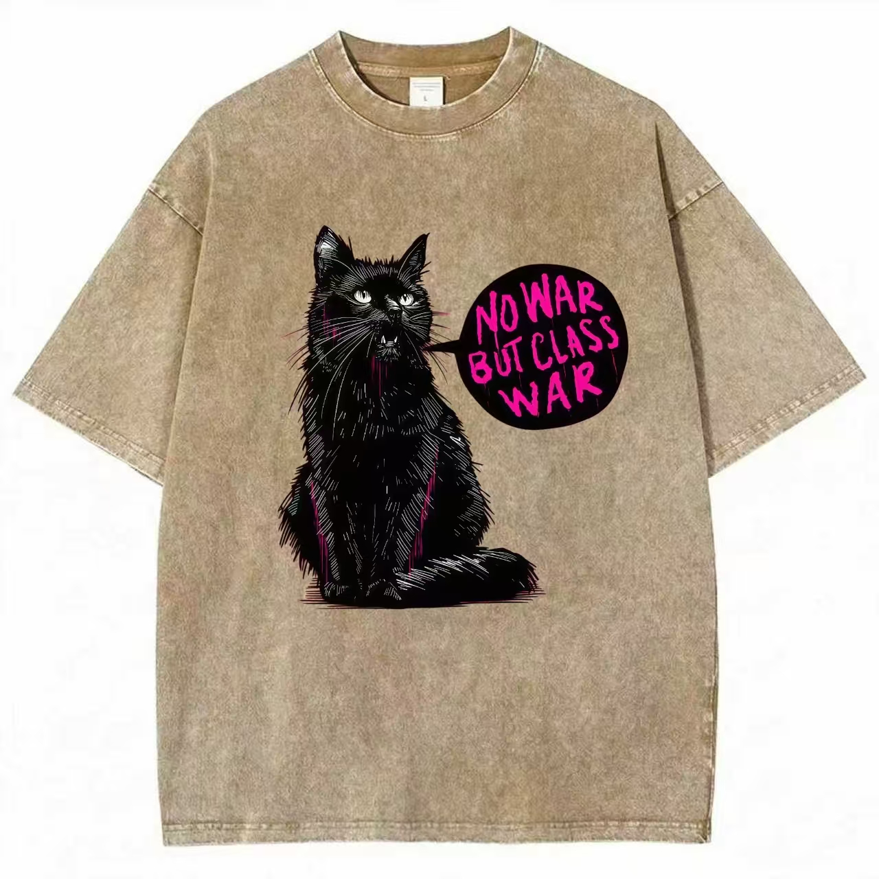 No War But Class War Washed T-shirt