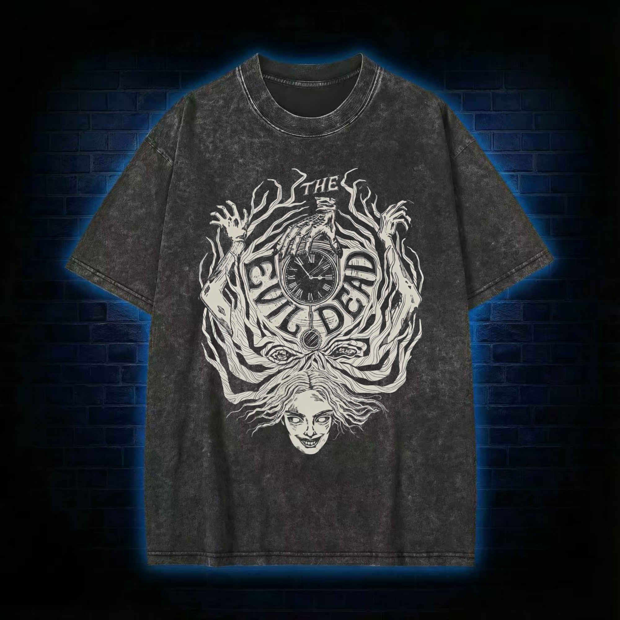 Deadite Terror Washed T-shirt