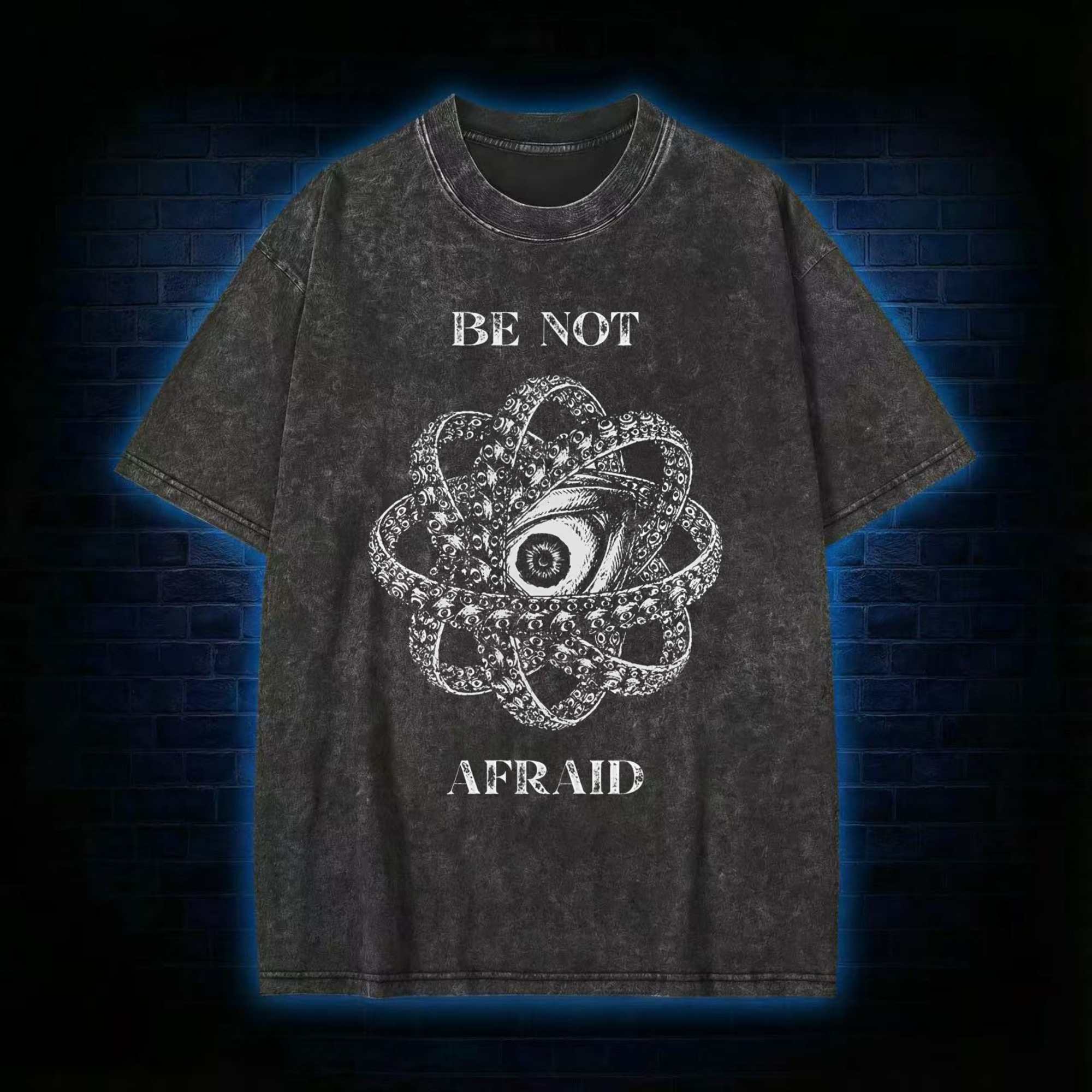Be Not Afraid Washed T-shirt