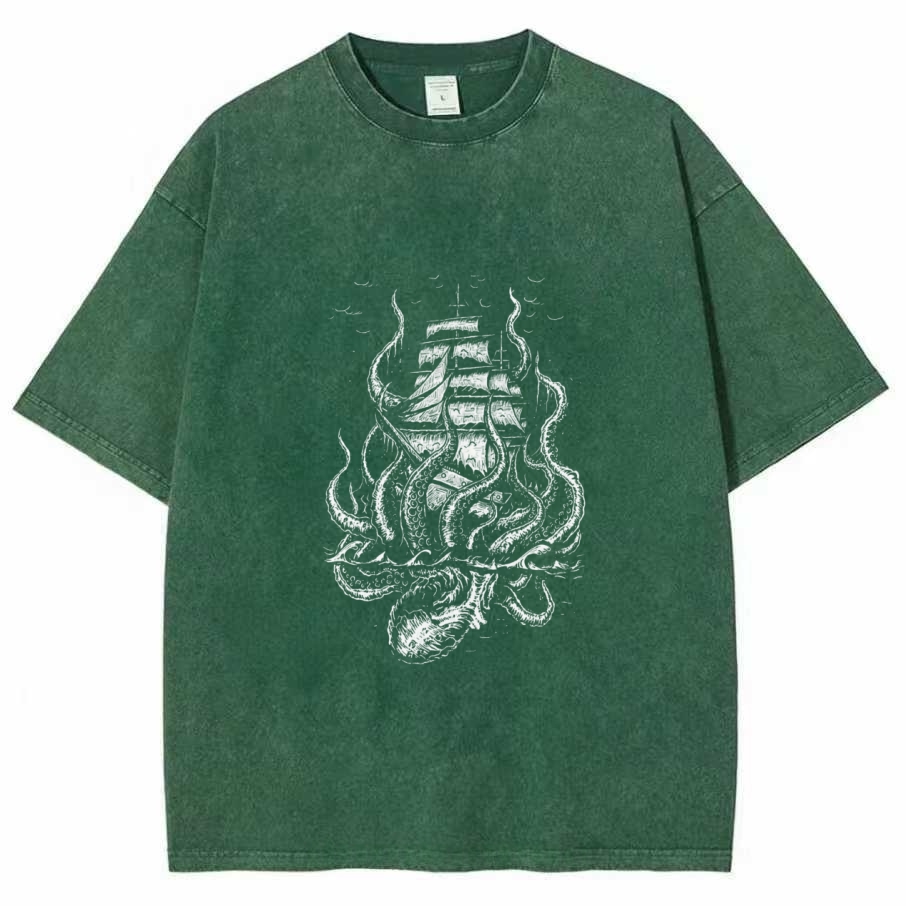 Cthulhu Mythos Washed T-Shirt