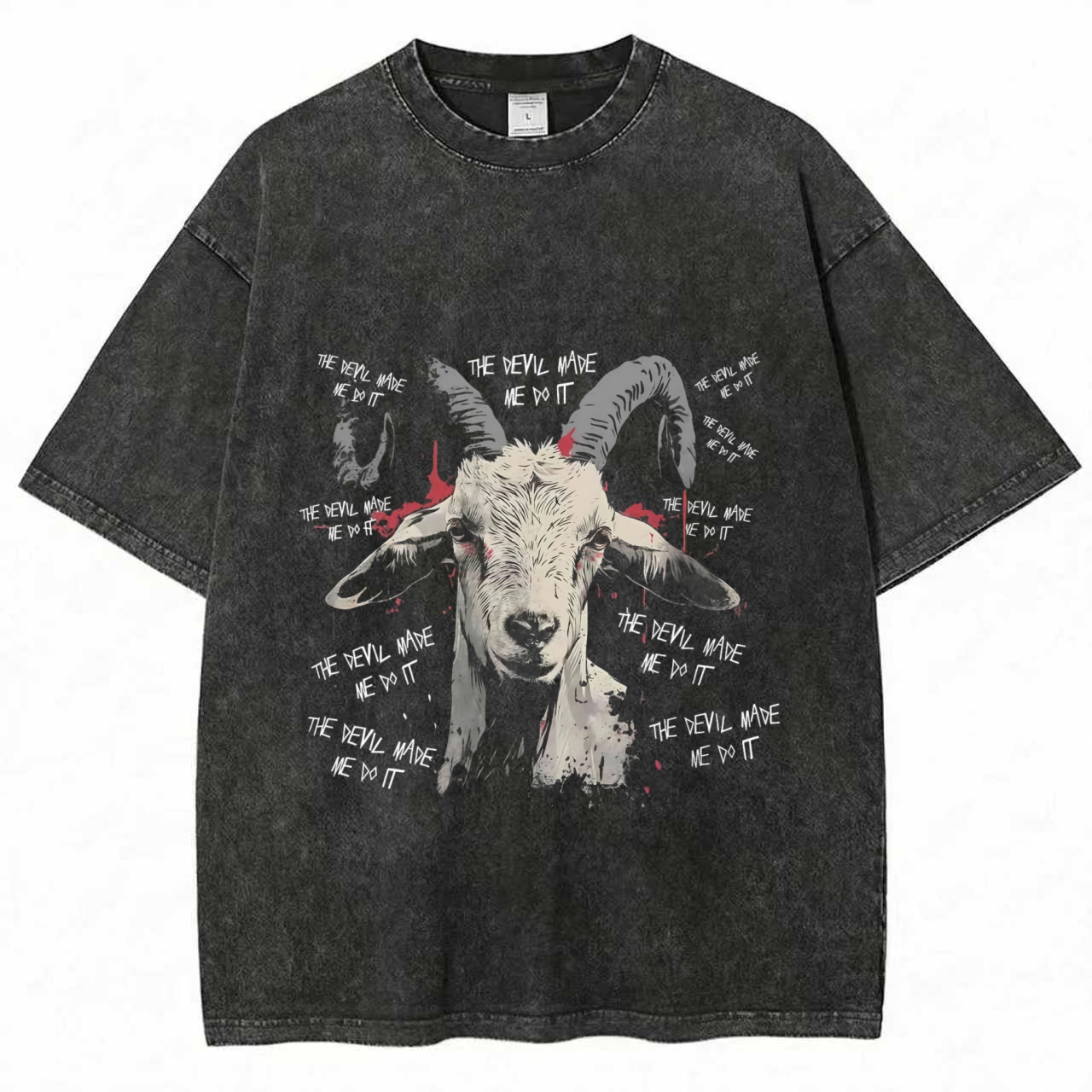 Evil Goat Washed T-shirt