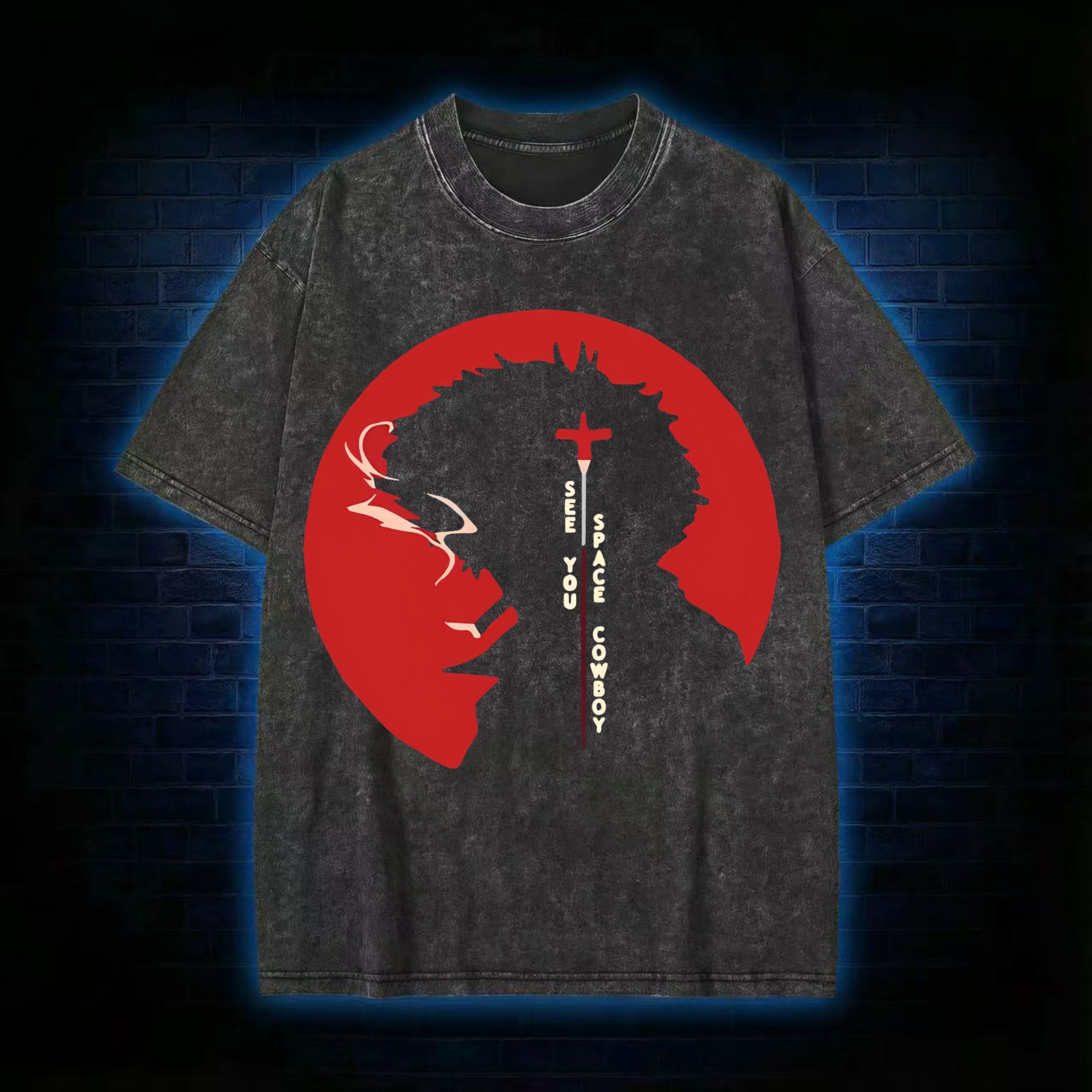 Retro See You Cowboy Washed T-shirt