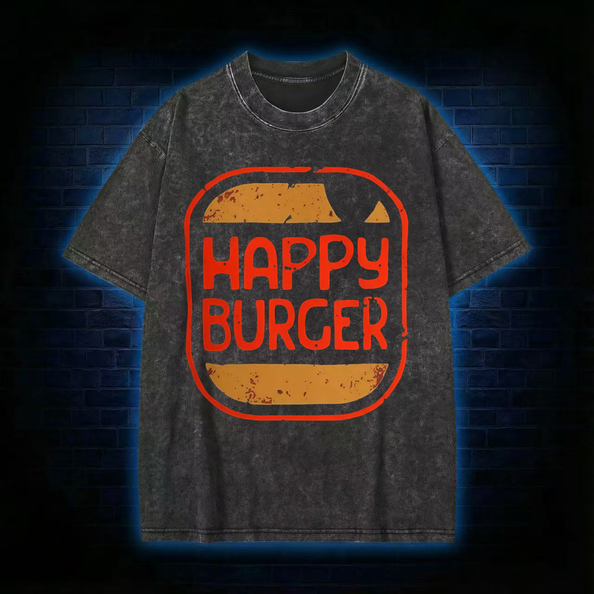 Burger Washed T-shirt