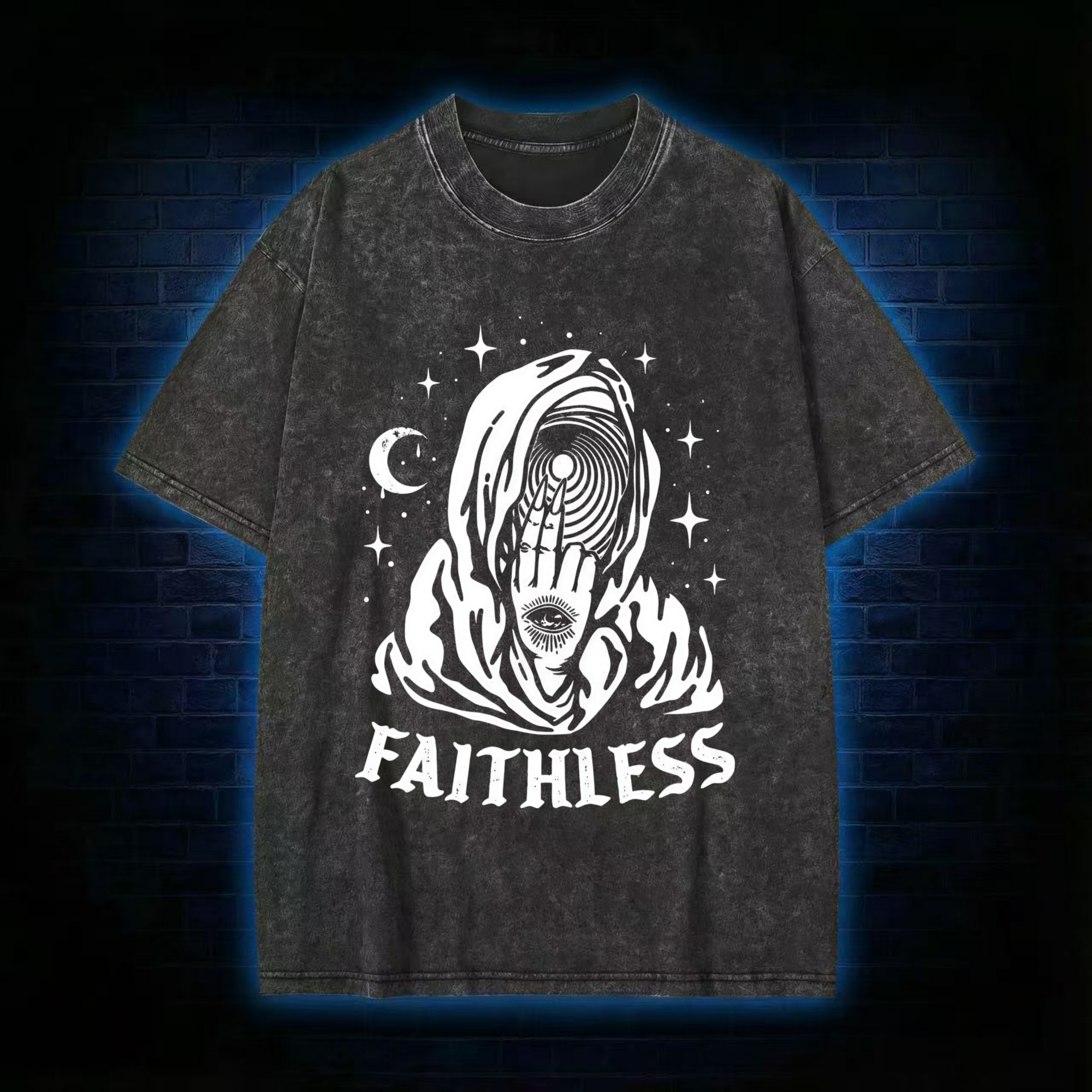 Faithless Washed T-shirt