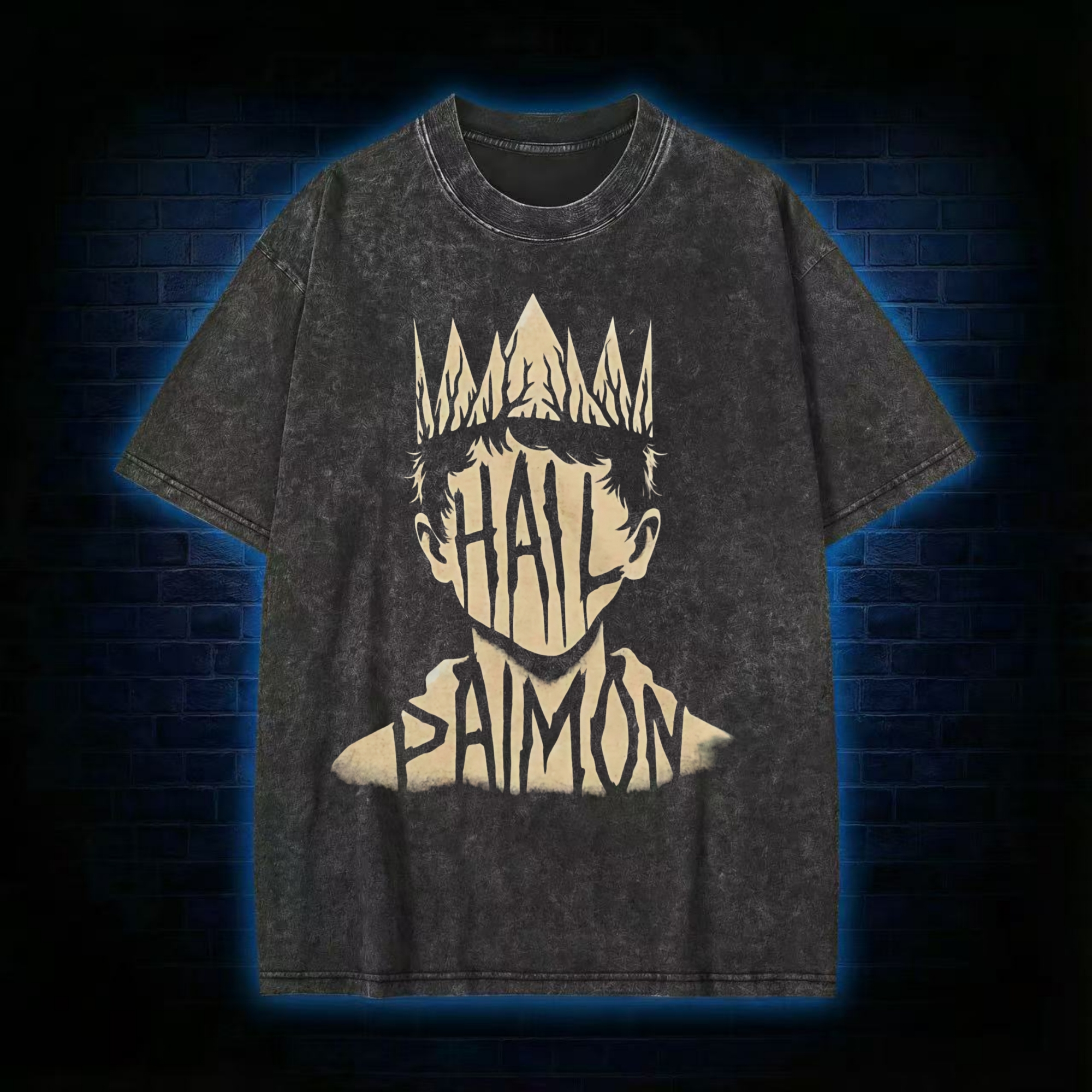 Hail Paimon Washed T-shirt