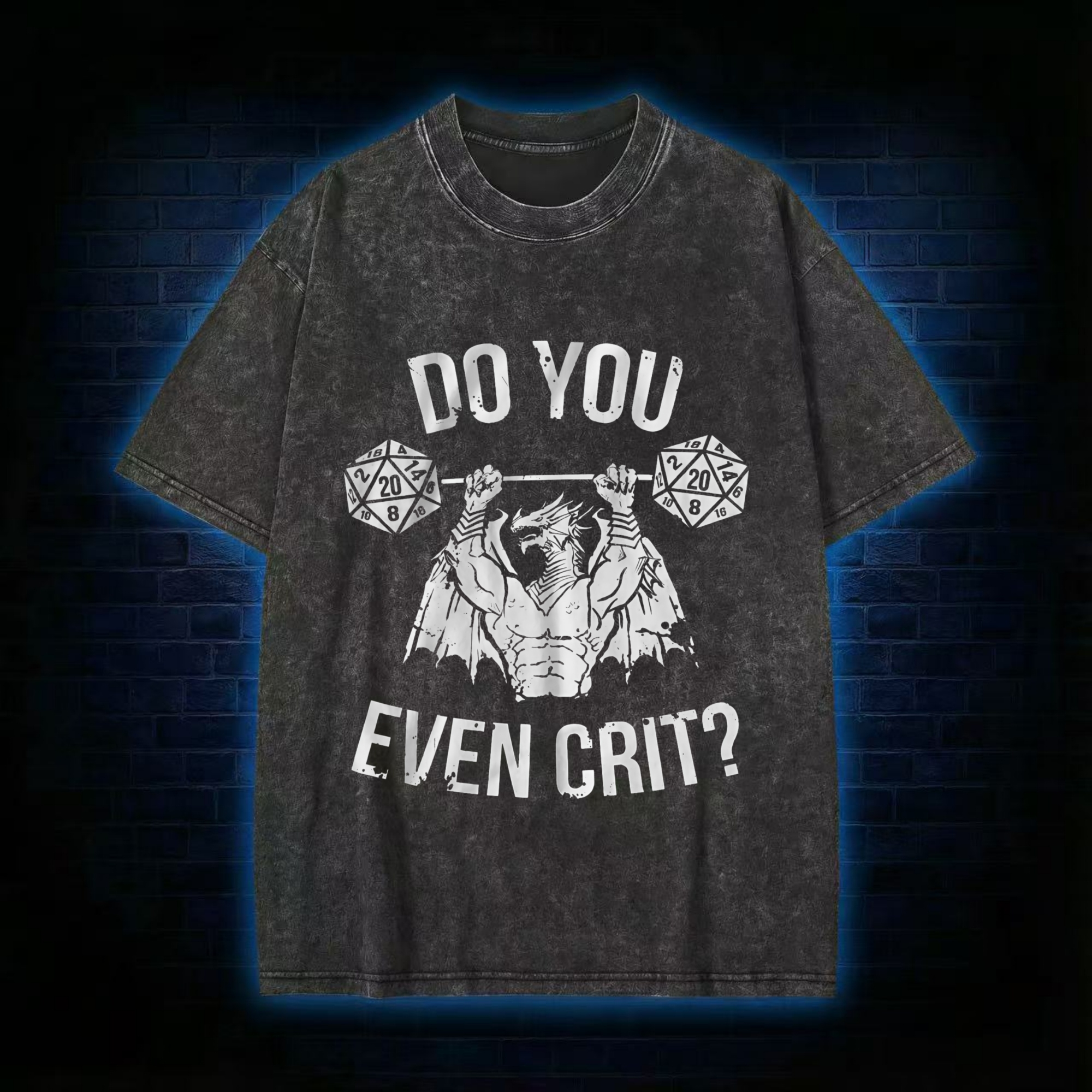 Do You Even Crit Washed T-shirt