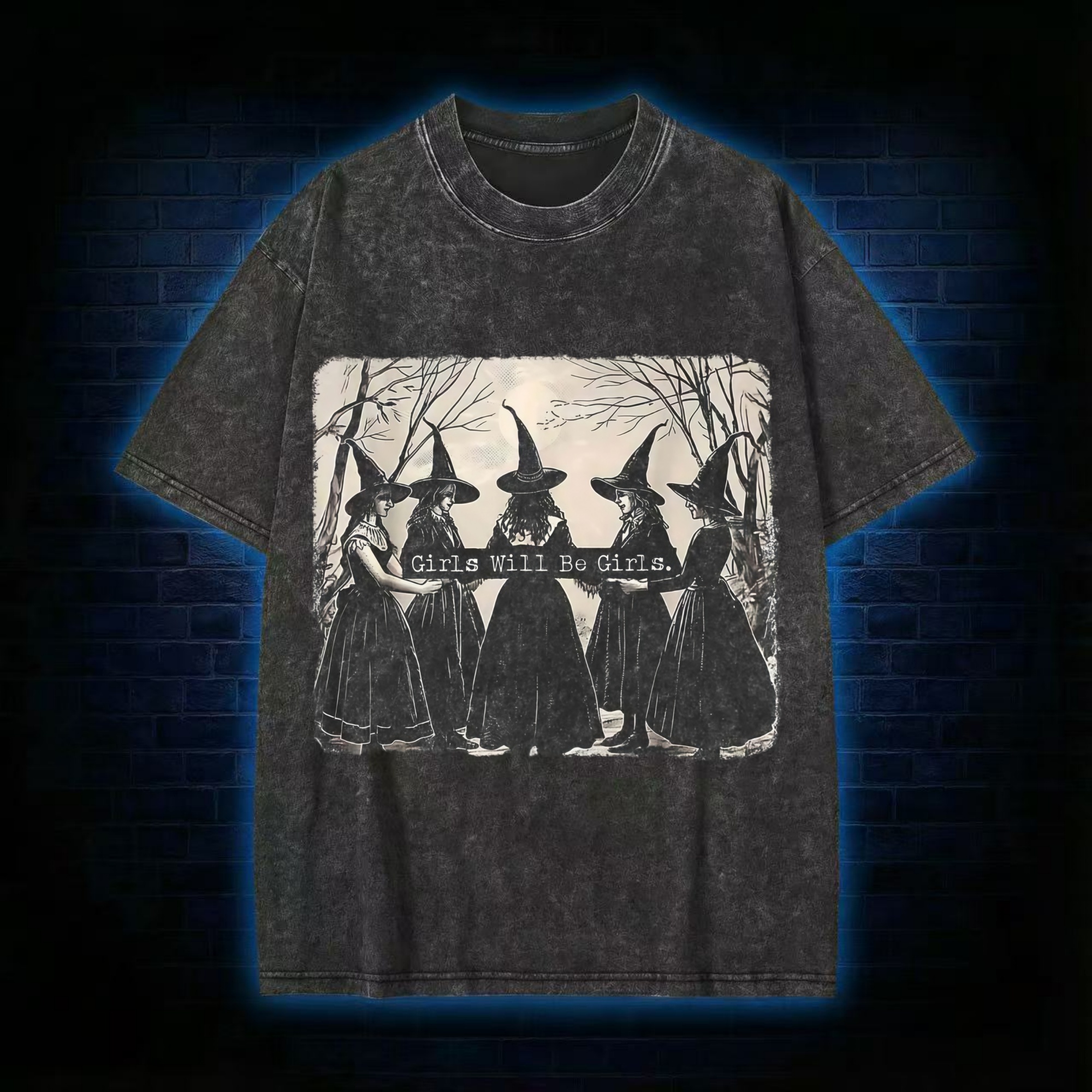 Girl Will Be Girl Washed T-shirt