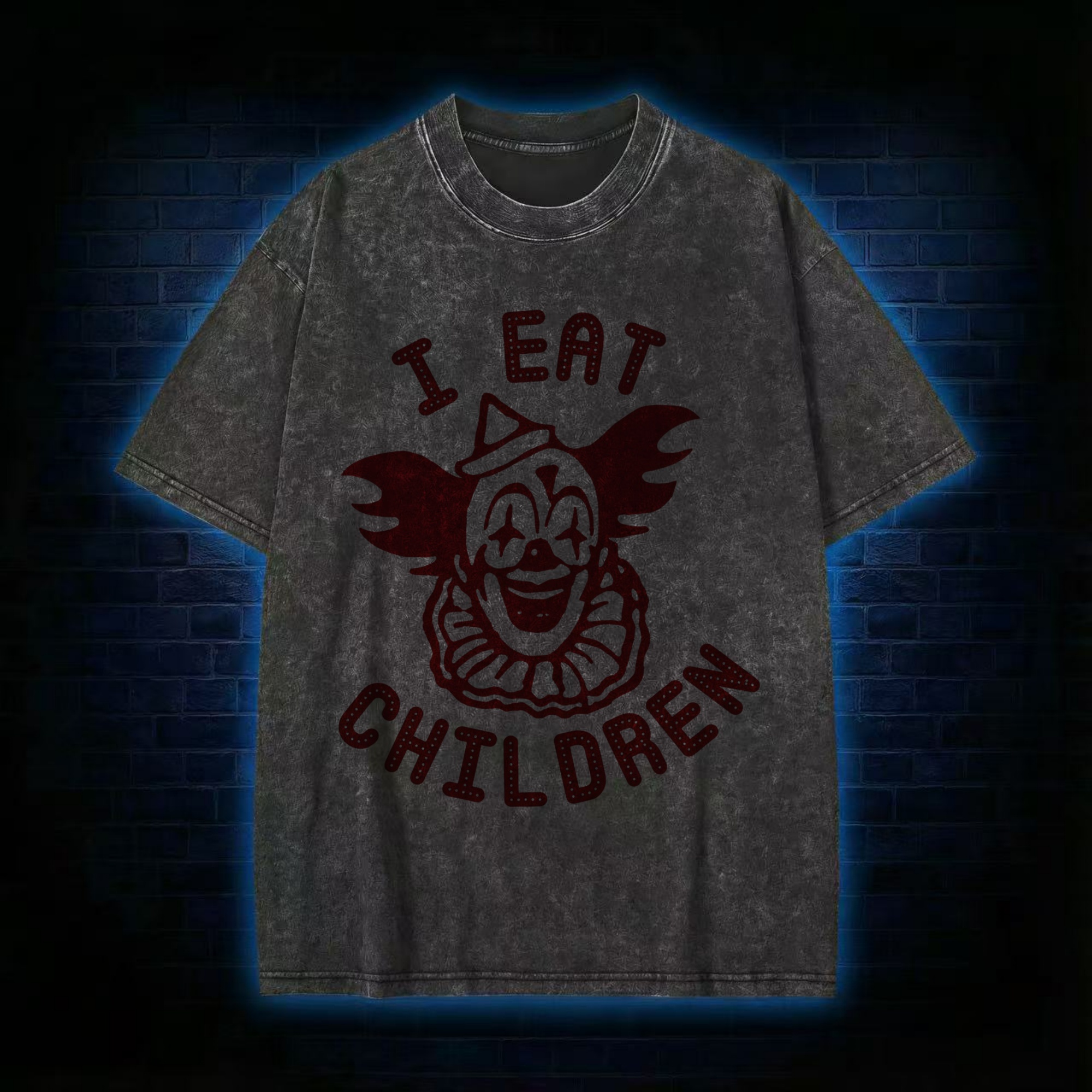 I Eat Children Washed T-shirt