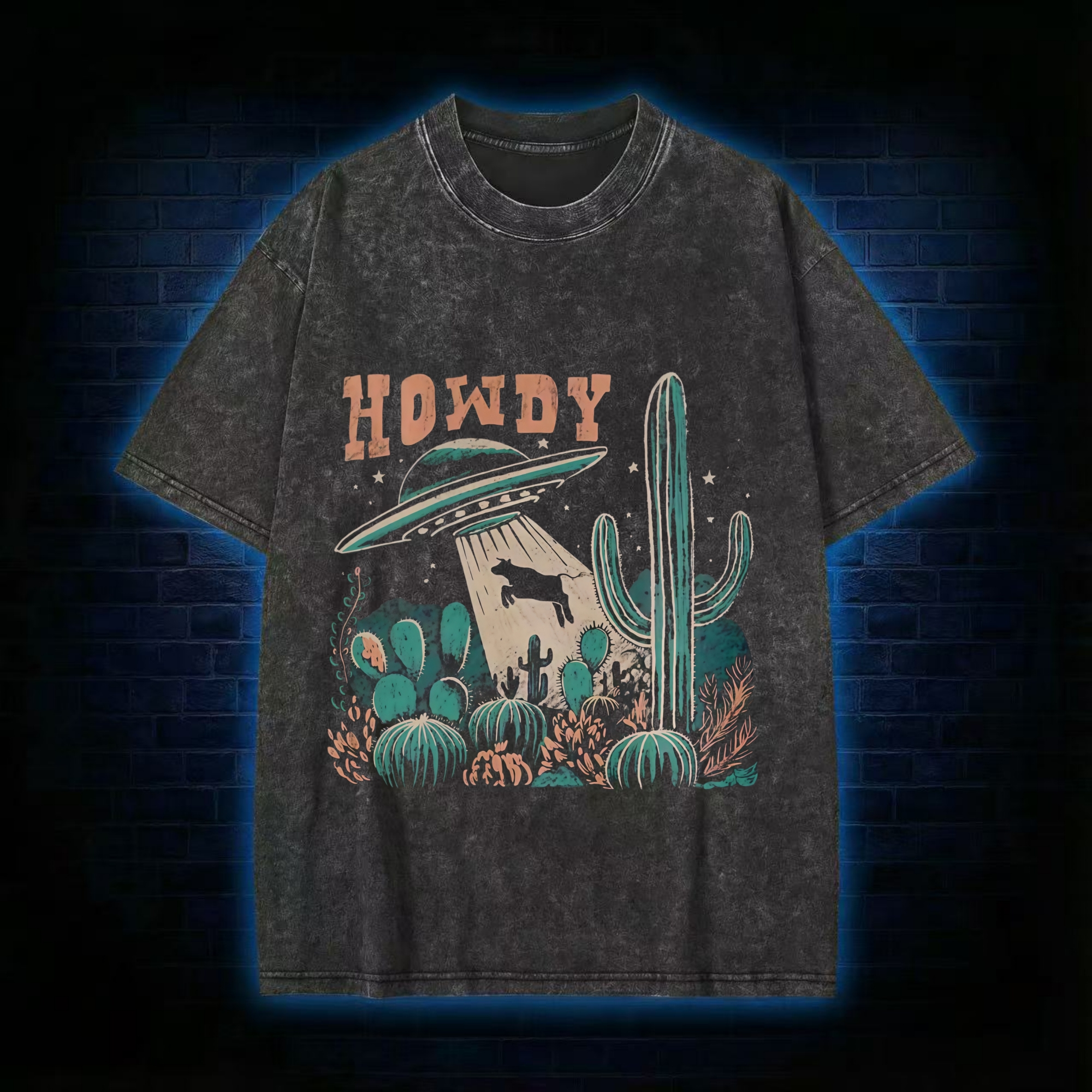 Howdy Washed T-shirt
