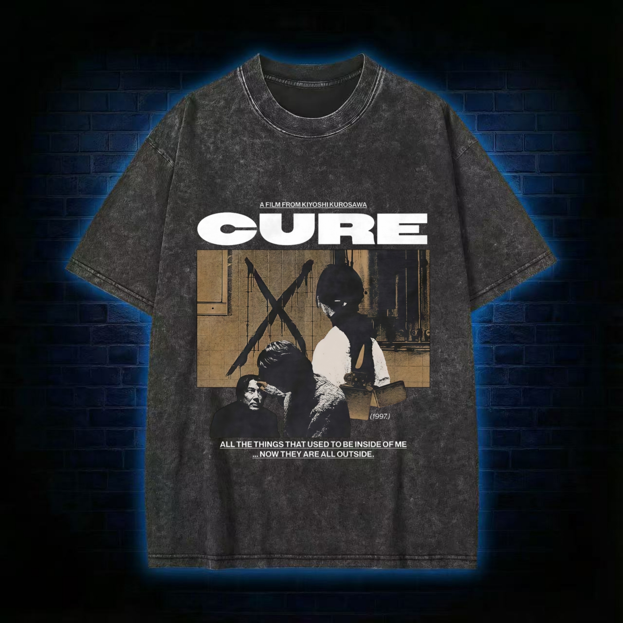 Cure Washed T-shirt