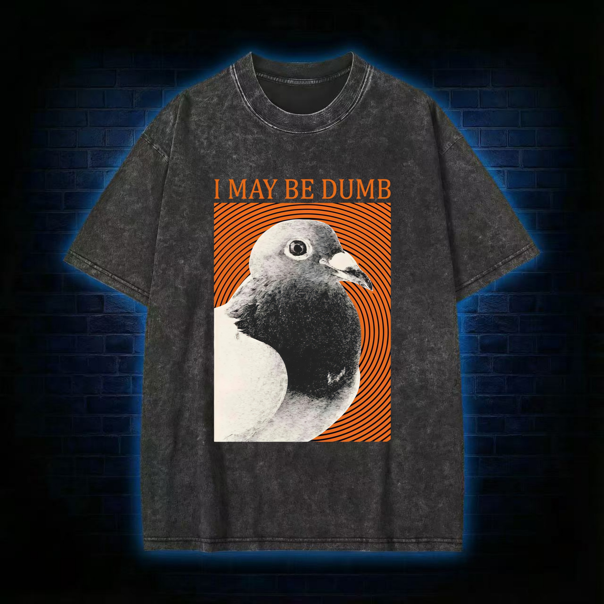 I May Be Dumb Washed T-shirt