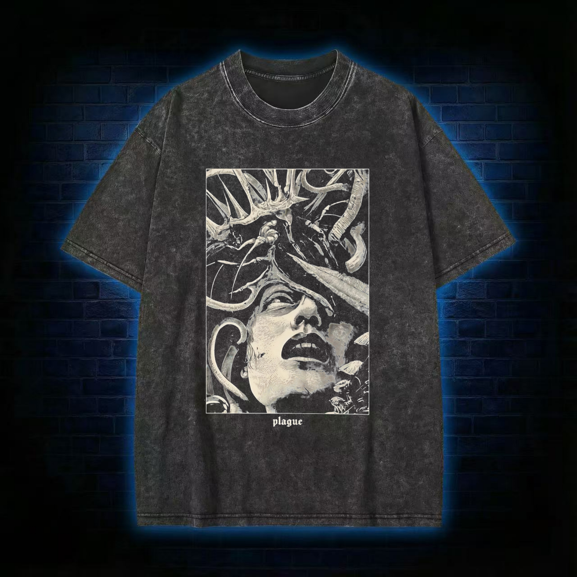 Plauge Washed T-shirt