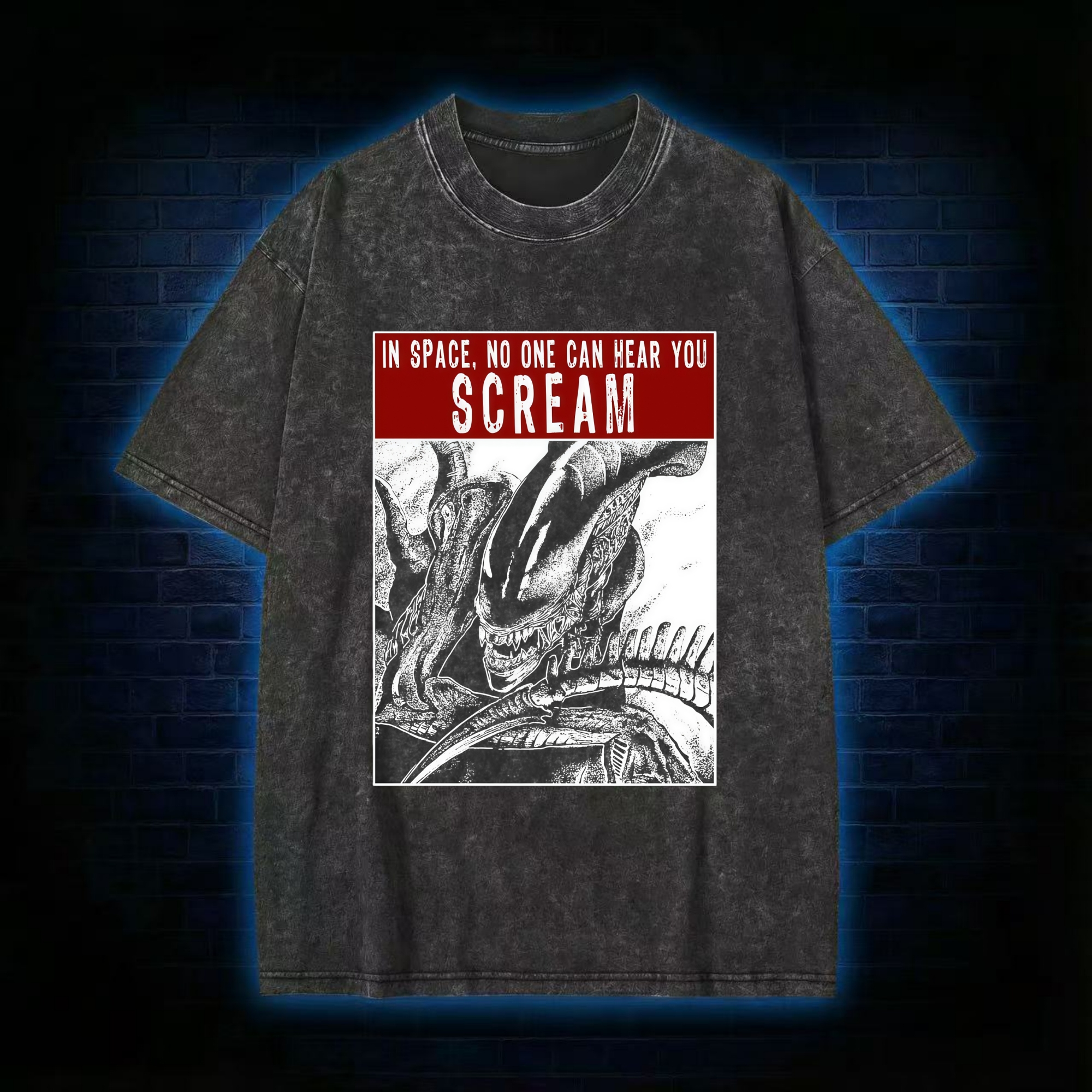 No One Can Hear Your Scream Washed T-shirt