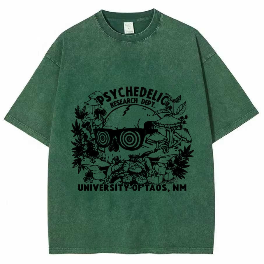 Psychedelic Research Washed T-shirt