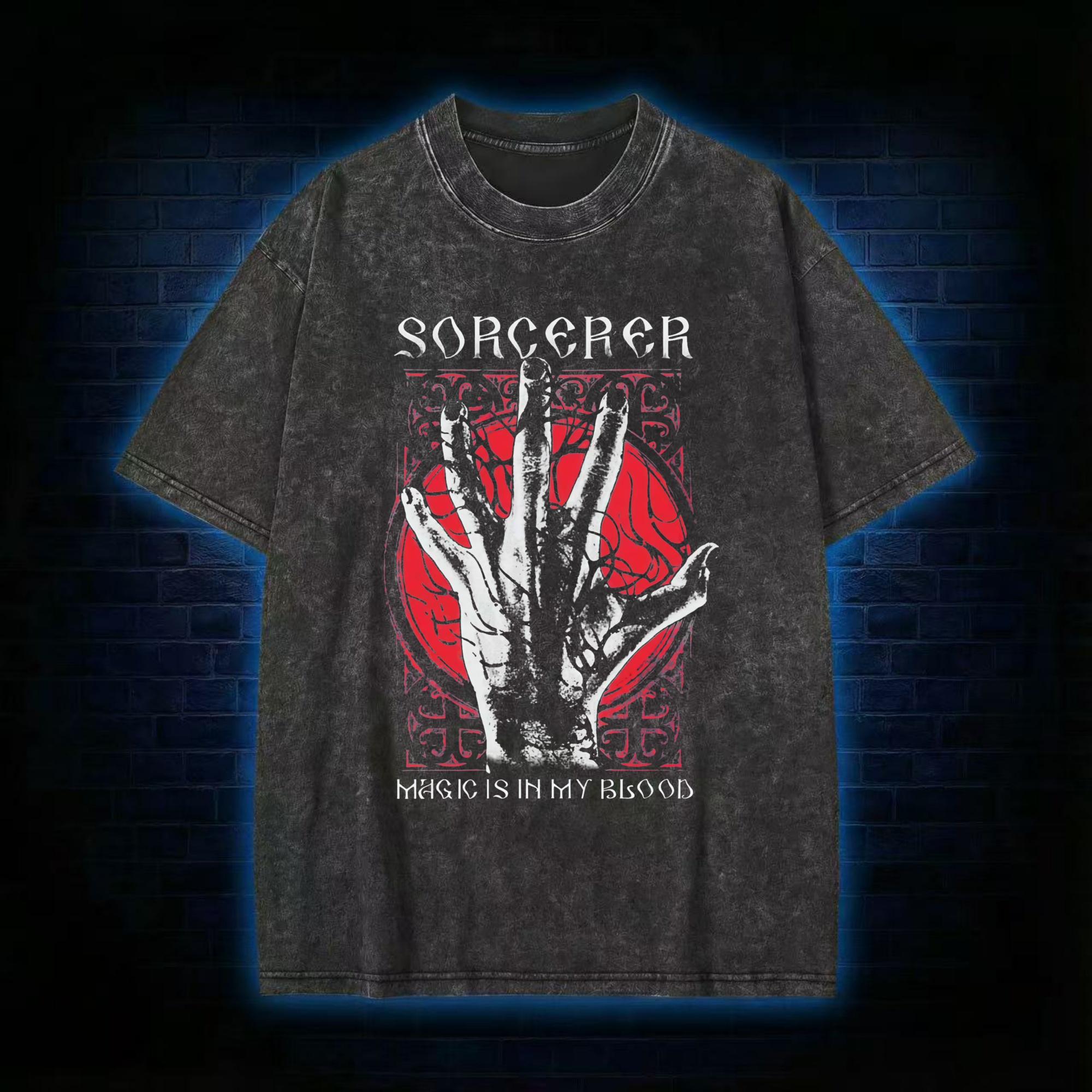 Magic is in My Blood Washed T-shirt