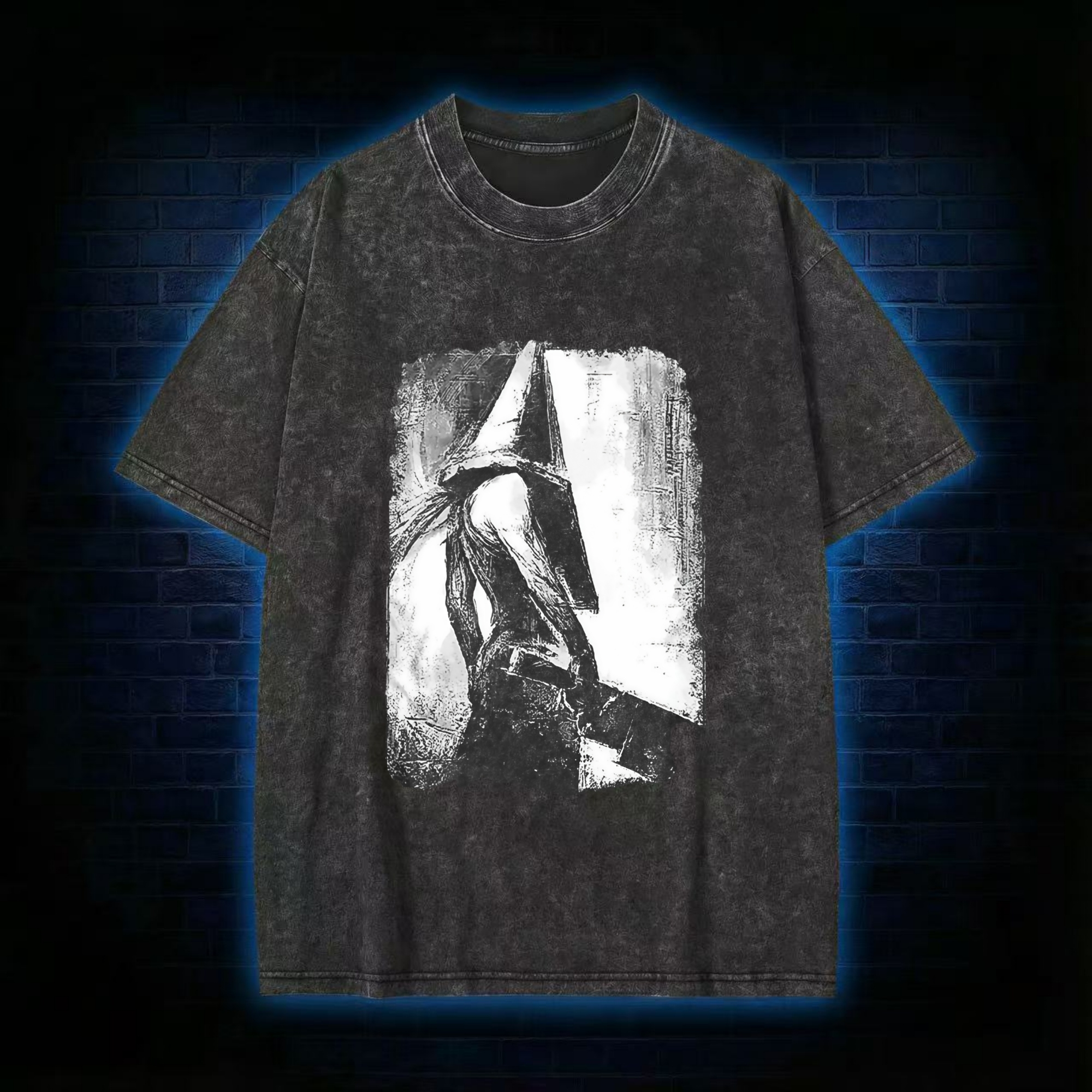 Pointy Man Washed T-shirt