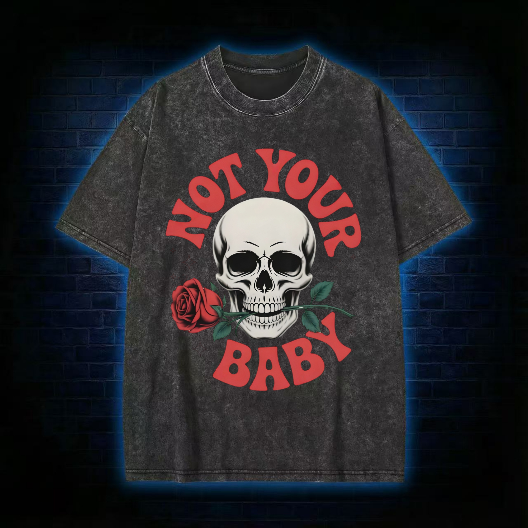Not Your Baby Washed T-shirt