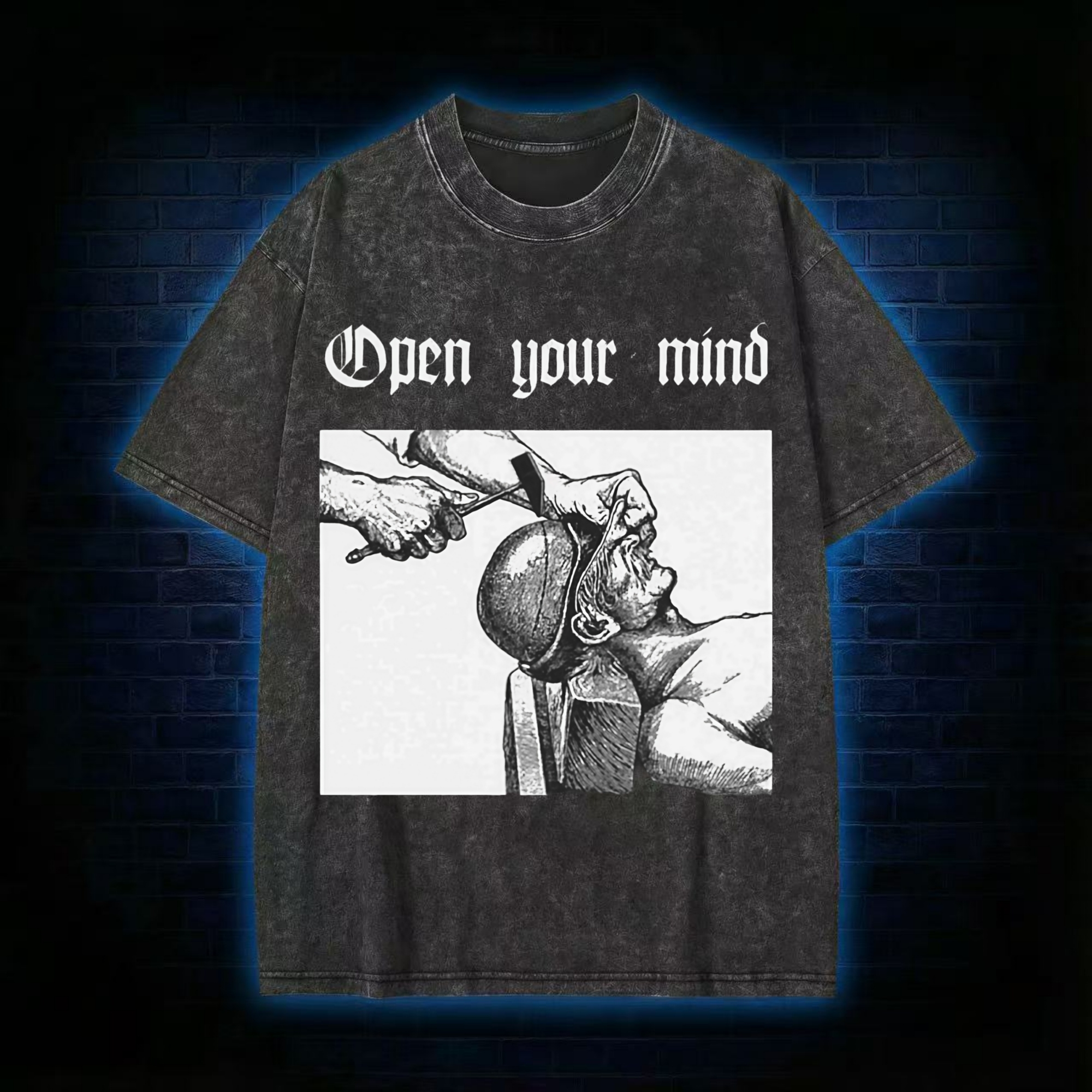 Open Your Mind Washed T-shirt