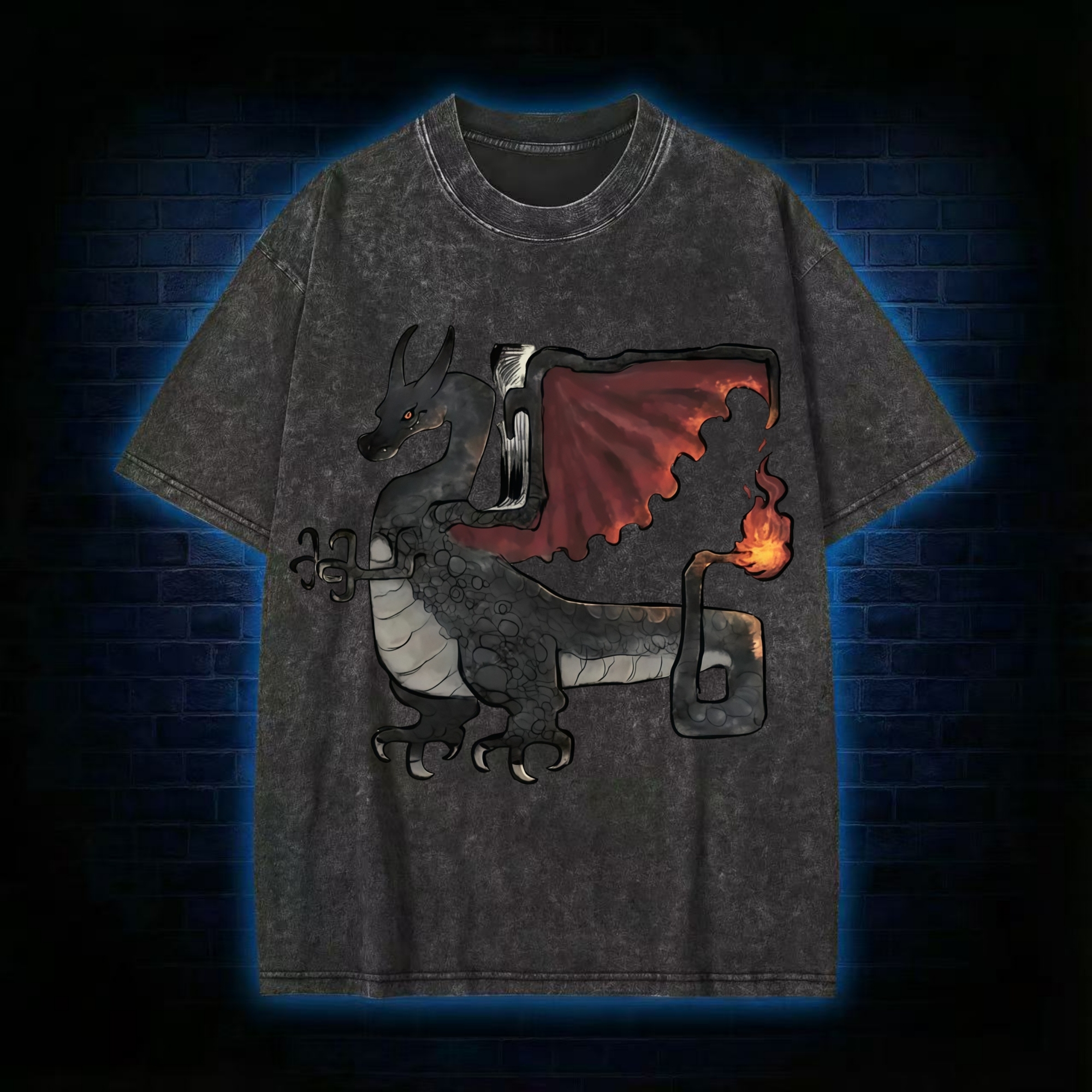 The Chuck Dragon Washed T-shirt