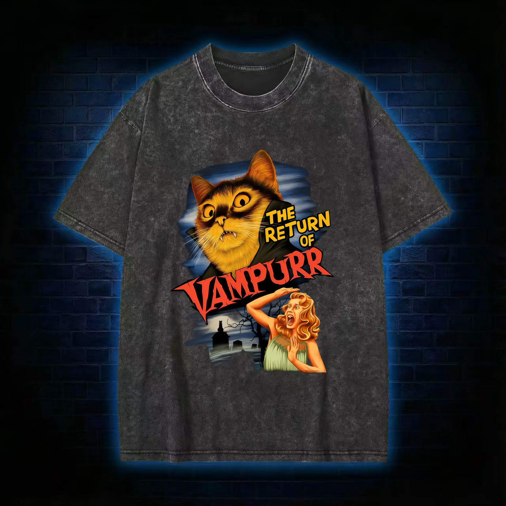 The Return Of Vampurr Washed T-shirt