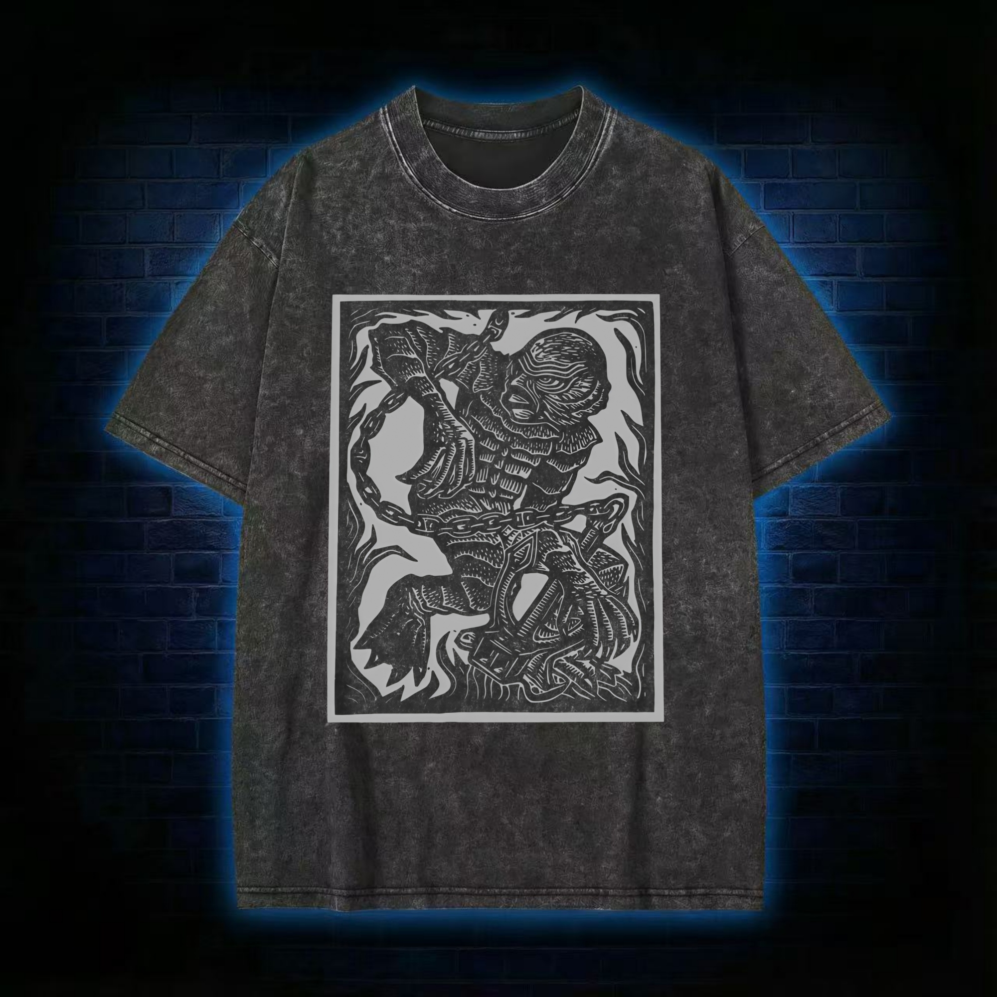 The Creature Washed T-shirt