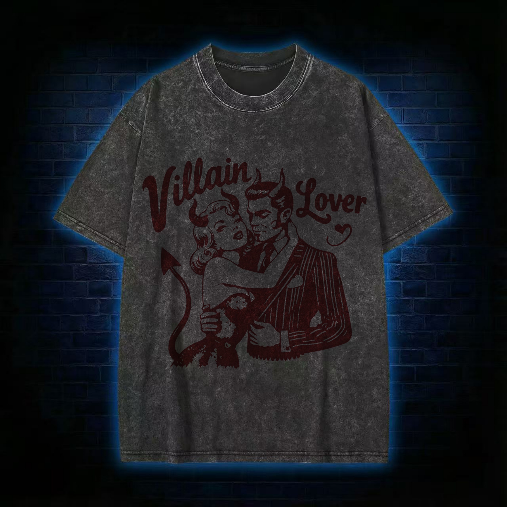 Villain Lover Washed T-shirt