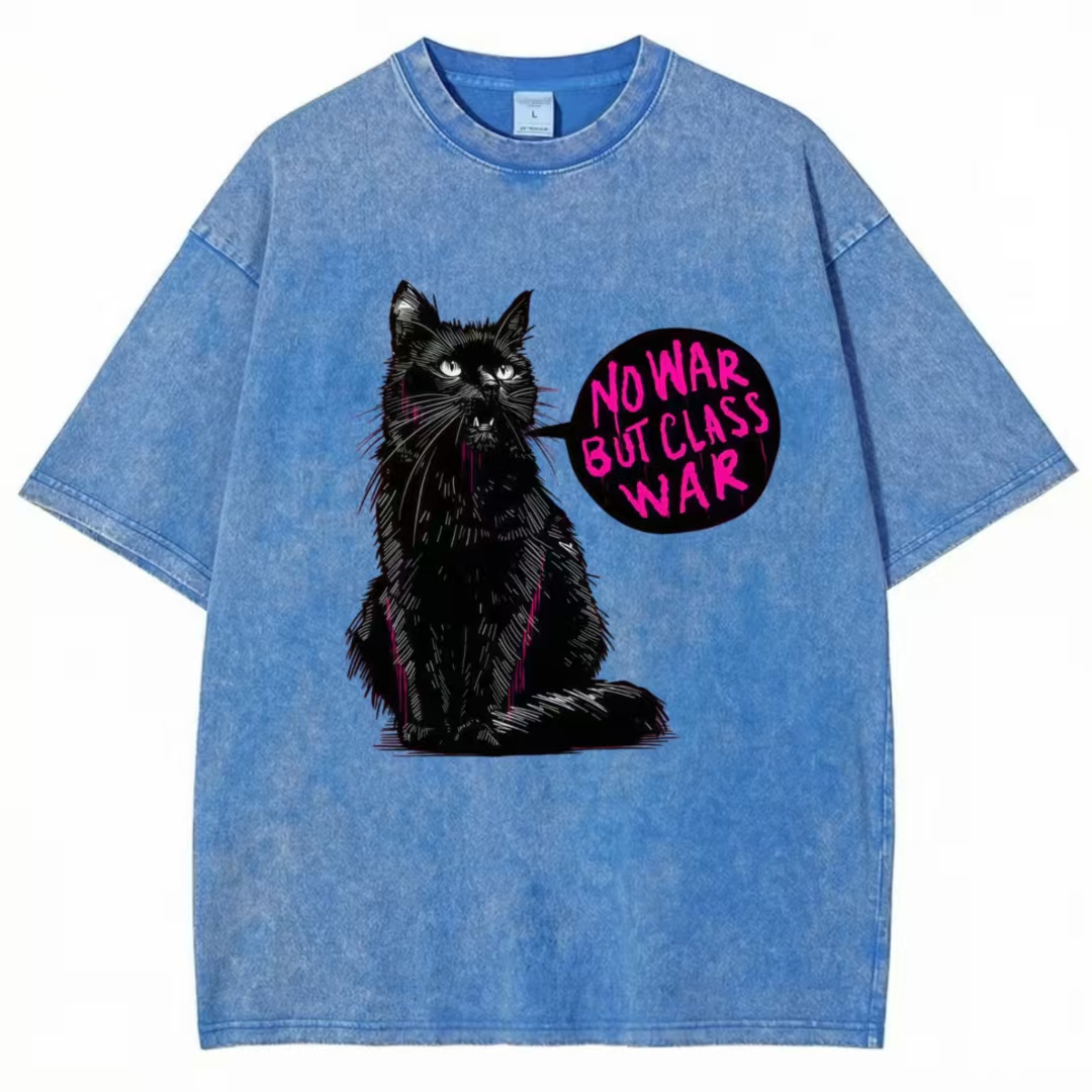 No War But Class War Washed T-shirt