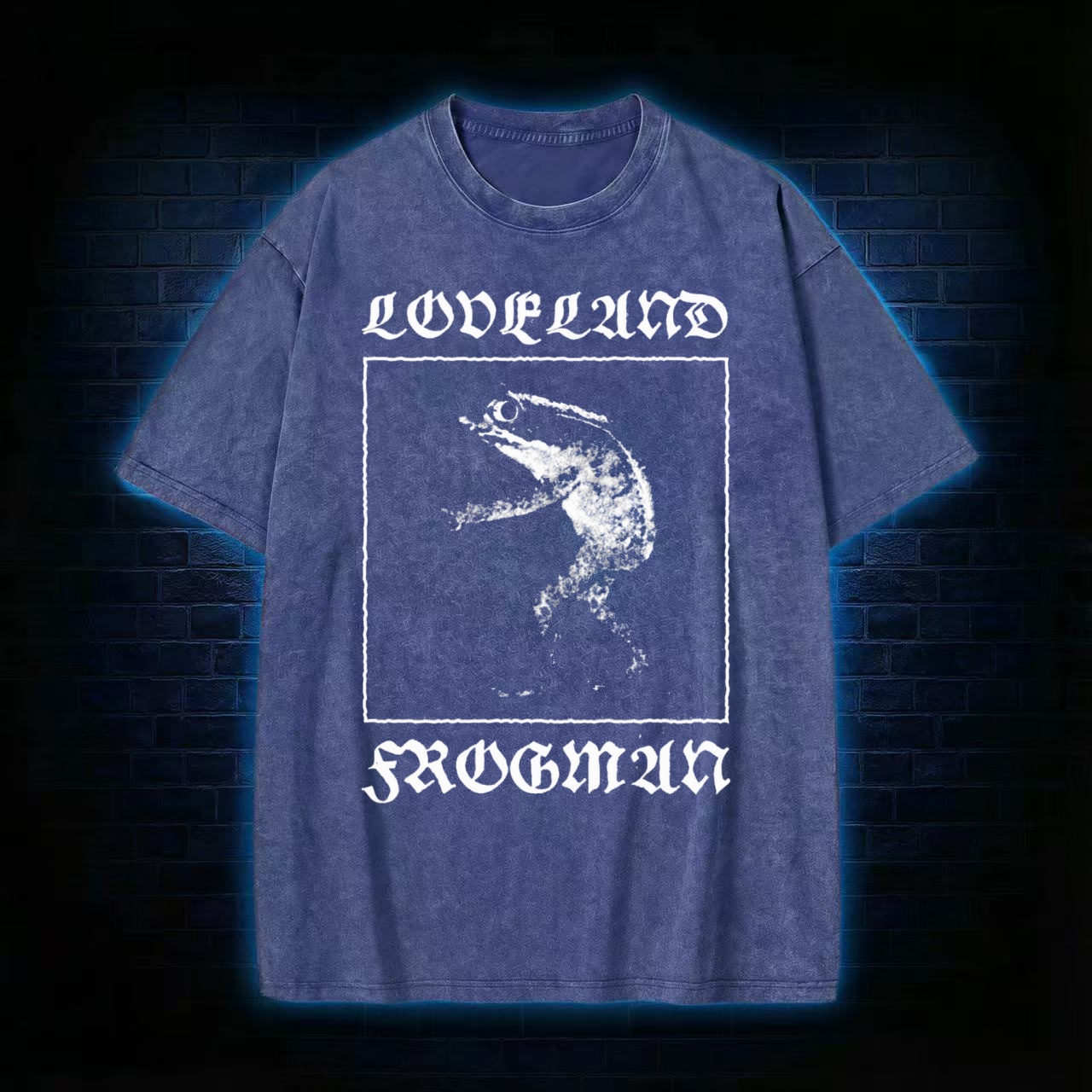 Loveland Frog Man Washed T-shirt