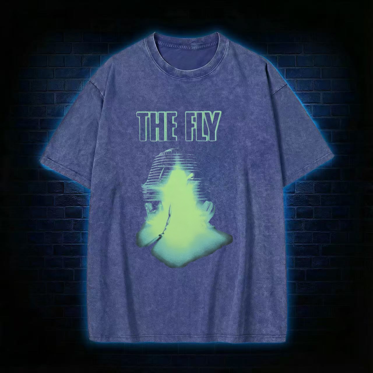 Be Afraid Be Very Afraid Washed T-shirt