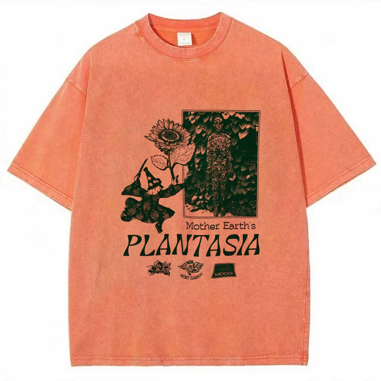 Earth's Plantasia Washed T-shirt